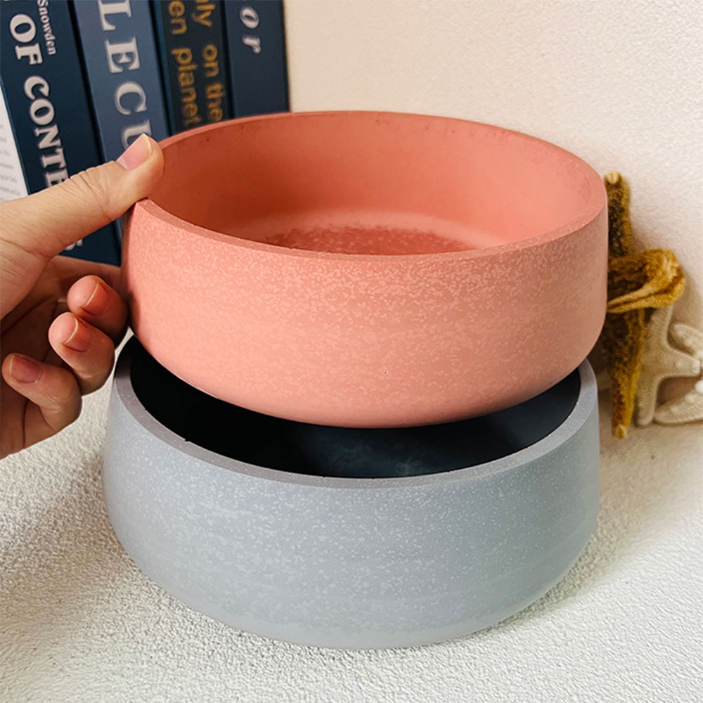 대용량 시멘트 캔들 보울 실리콘 몰드, 야외 화분, 콘 - Potsticker Mold 리뷰 및 가격