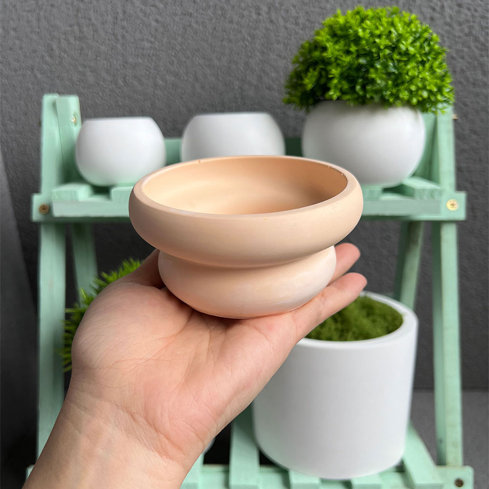 구형 화분 콘크리트 실리콘 몰드, 원형 실내 화분, 시 - Potsticker Mold 리뷰 및 가격