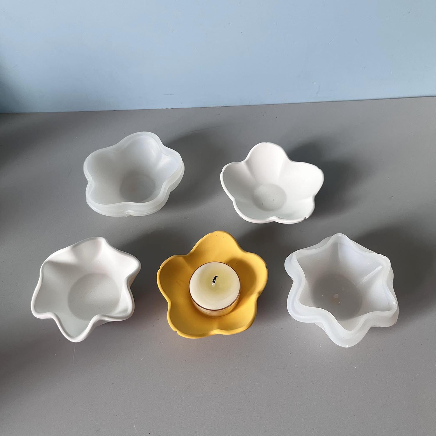 창의적인 곡선형 캔들 그릇 실리콘 몰드 DIY 수제 화 - Potsticker Mold 리뷰 및 가격