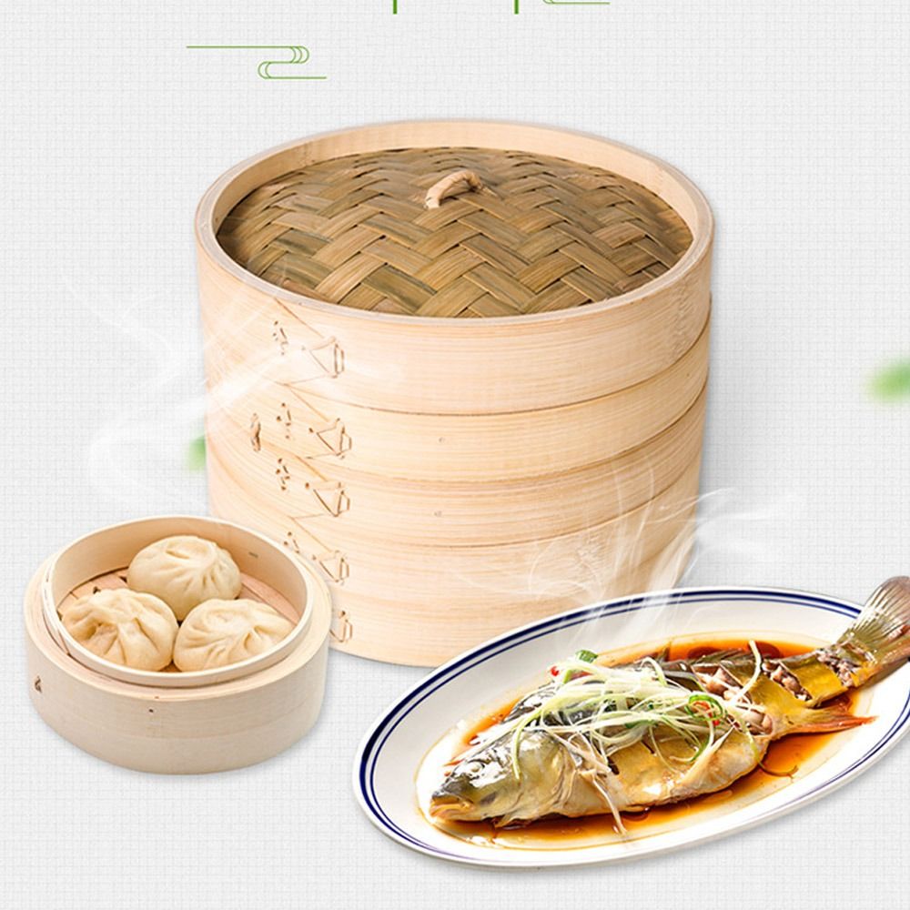 중국식 찜기 대나무 찜기 딤섬 요리용 바오 번 만두 찜 - Bao Steamer Bamboo 리뷰 및 가격